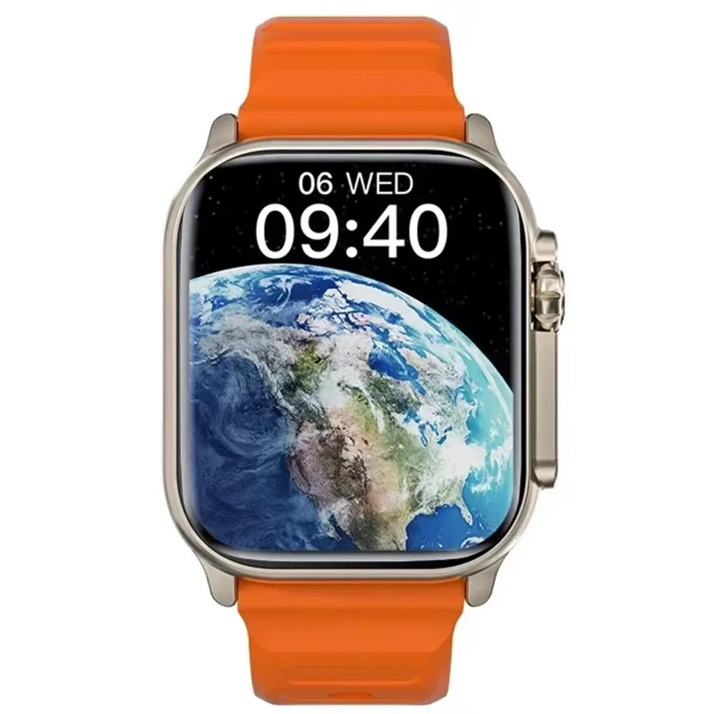 Smart Watch with Bluetooth Calling, 2.01" HD Display, Health & Fitness Tracker, Heart Rate Monitor, Sleep Tracking, Multi-Sport Modes, Wireless Charging, Compatible with Android & iOS