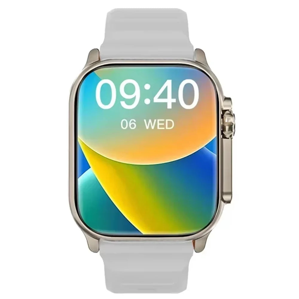 Smart Watch with Bluetooth Calling, 2.01" HD Display, Health & Fitness Tracker, Heart Rate Monitor, Sleep Tracking, Multi-Sport Modes, Wireless Charging, Compatible with Android & iOS