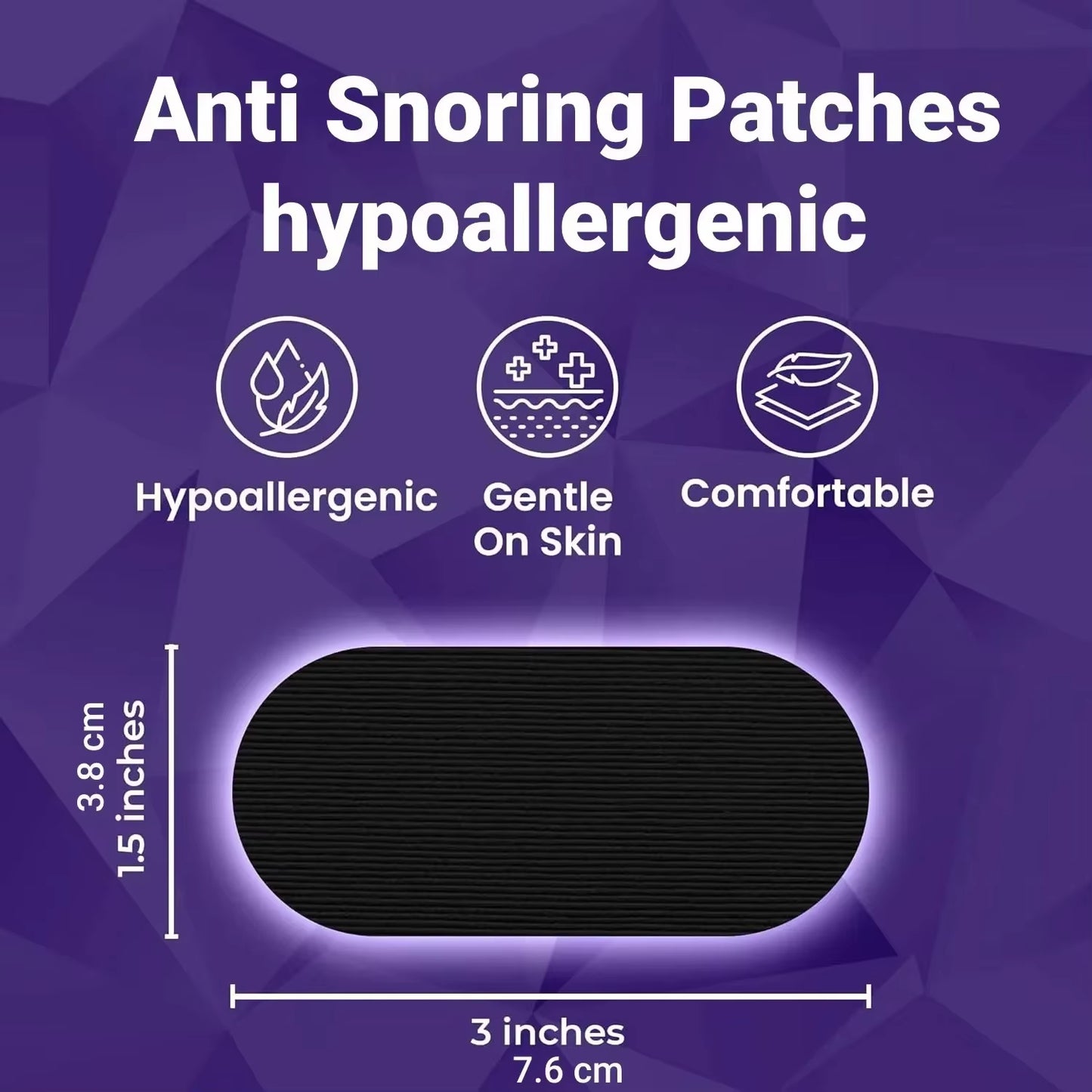 30/60/90 Pack Sleep Mouth Tape for Snoring Relief, Medical-Grade Breathing Support Strips for Improved Sleep & Better Airflow